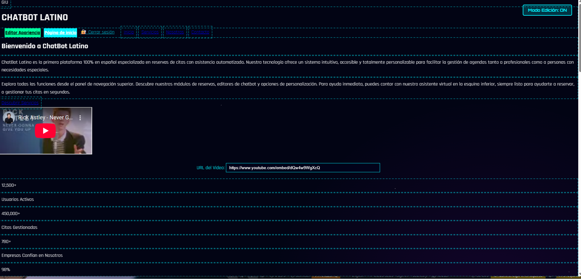 Constructor de Reservas